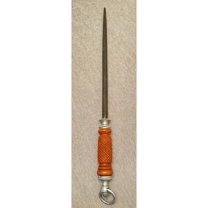 F Dick Reverse Arrow 21" Honing Rod Sharpener Original Condition Made in Germany